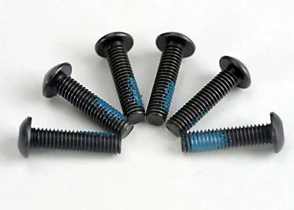 Traxxas 3X12mm Hex Drive Button Head Screws 6Pcs - 5282 1