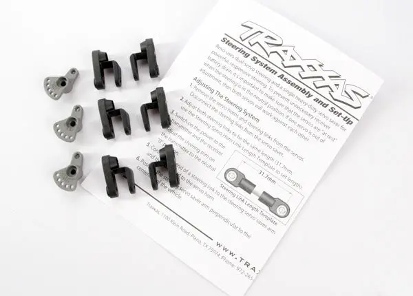 Traxxas Servo Horns Steering & Throttle Suit Off Brand Servos - 5345X 1