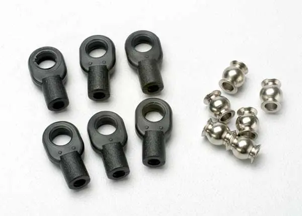 Traxxas Rod Ends Small Suit Steering Links W/ Pivot Balls 6Pcs/Ea - 5349 1