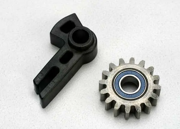 Traxxas Idler Arm & Gear W/ Pressed Bearing - 5377 1