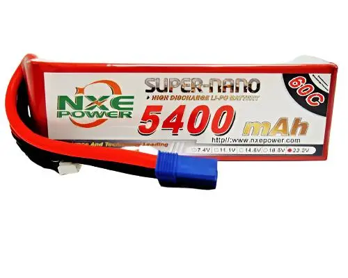 Nxe 5400Mah 22.2V 60C Lipo Battery Sc Ec5 - 5400Sc606sec5 1
