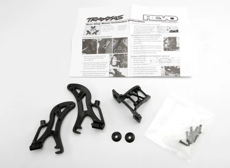 Traxxas Rear Wing Mount Set - 5411 1