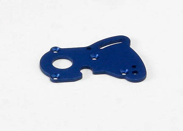 Traxxas Motor Plate Blue Aluminium - 5690X 1