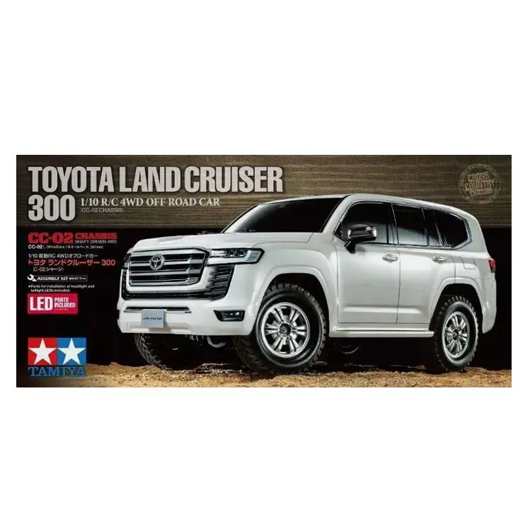 Tamiya Toyota Land Cruiser 300 Cc-02 No Esc Kit 1:10 - 58688 1