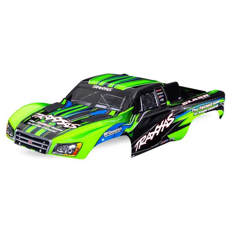 Traxxas Green Body Shell Suit Slash Clipless - 5924-Grn 1