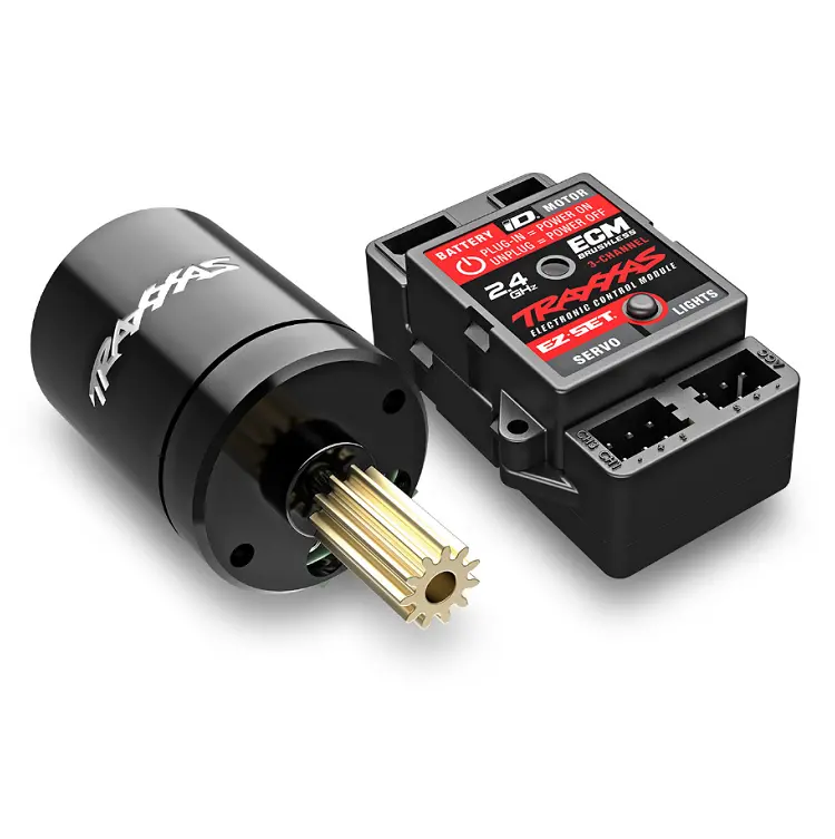 Traxxas 1:18 3350Kv Brushless Motor & Ecm Suit Trx-4M - 6250 1