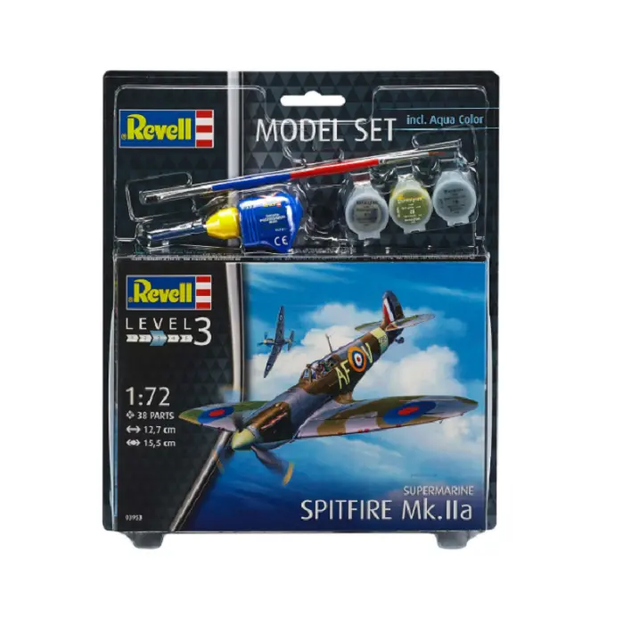 Revell Spitfire Mk.Iia Starter Kit 1:72 - 63953 1