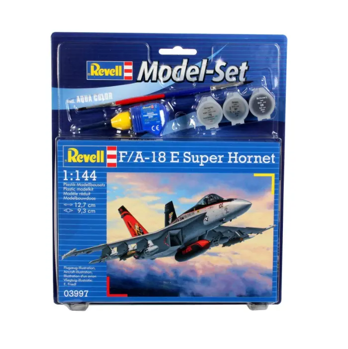 Revell F/A-18 Super Hornet Starter Kit 1:144 - 63997 1