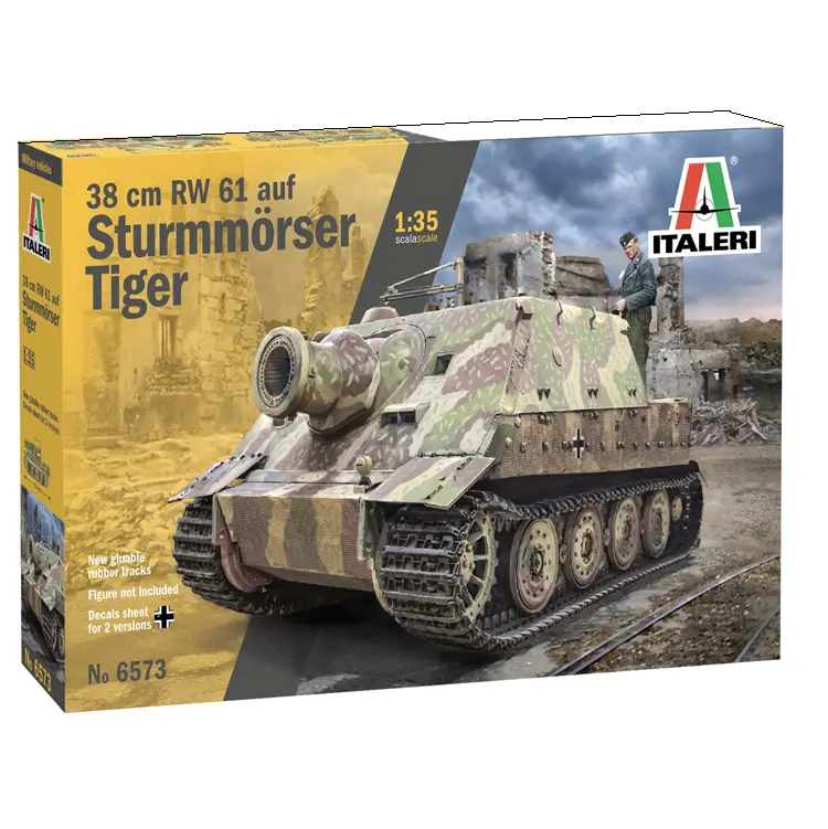Italeri 38Cm Rw 61 Auf Sturmmorser Tiger 1:35 - 6573S 1