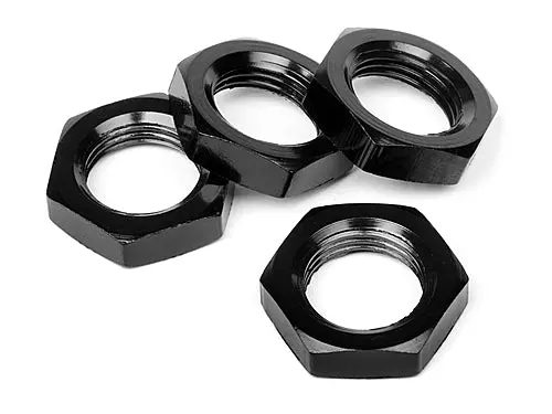 Hpi 17Mm Wheel Nuts Black 4Pcs - Hpi-67492 1