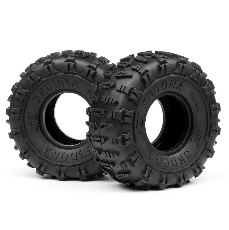 Hpi Sedona 2.2In Rock Crawler Tyres White Dot 2Pcs - Hpi-67918 1