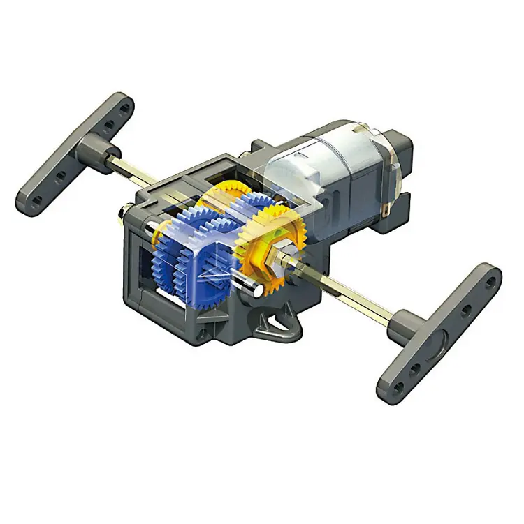 Tamiya Technicraft 4-Speed Single Gearbox Assembly Kit - 70167 1