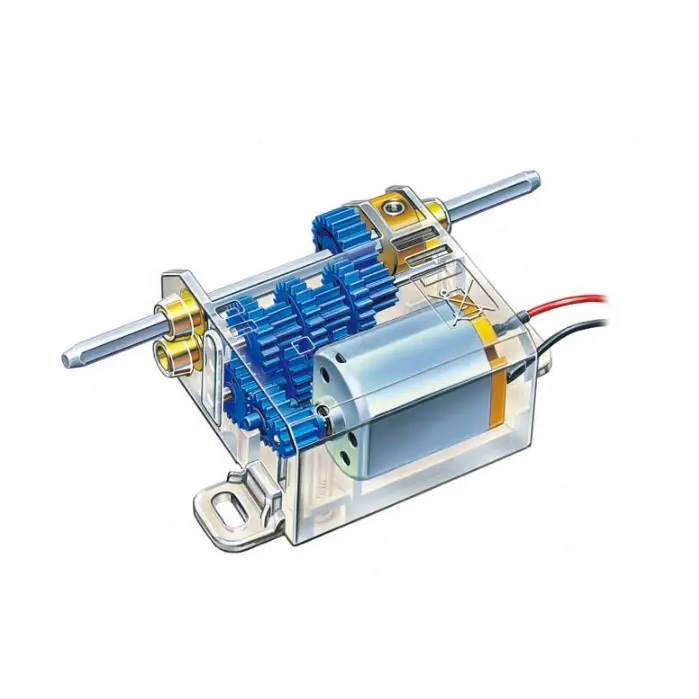 Tamiya Technicraft Mini Motor 12-Speed Gearbox - 70190 1