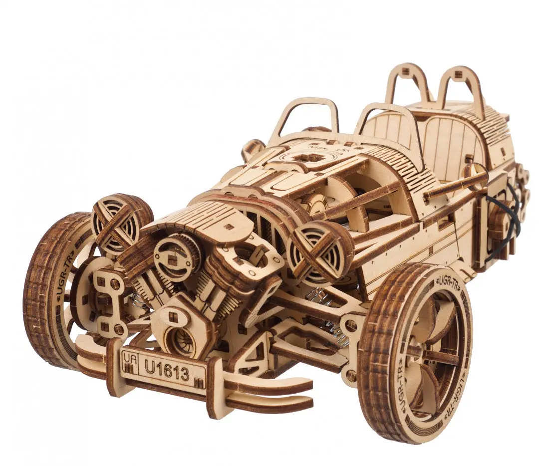 Ugears Three-Wheeler Ugr-S - 70216 1