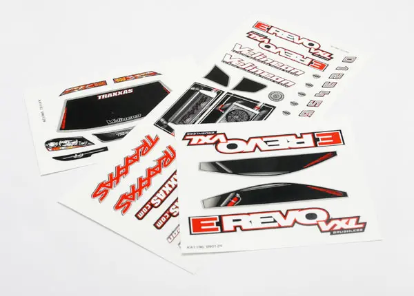 Traxxas Decal Sheets Suit 1:16 E-Revo Vxl - 7113 1