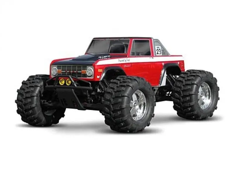 Hpi 1973 Ford Bronco Clear Body Shell Suit 1:8 Mt - Hpi-7179 2
