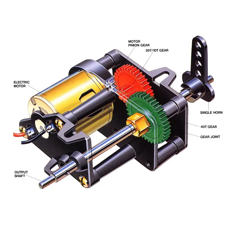 Tamiya Technicraft High Speed Gear Box Assembly Kit - 72002 1