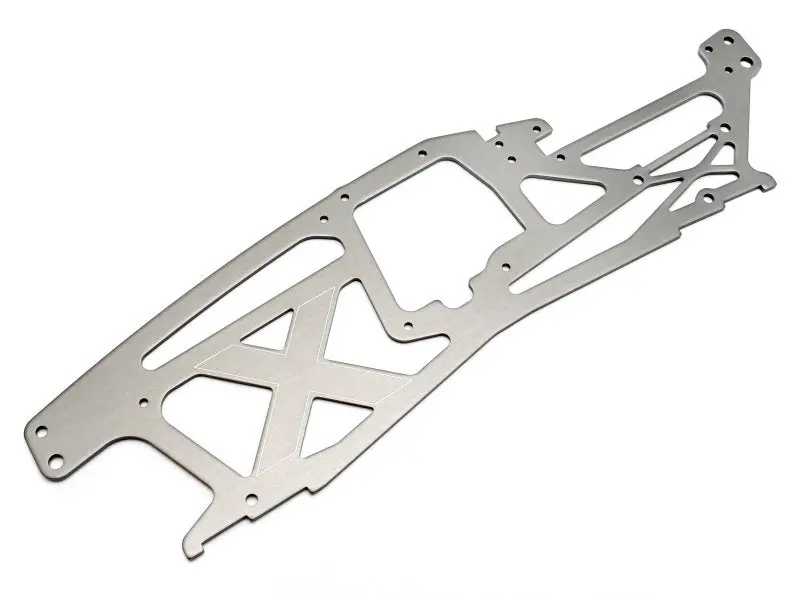 Hpi Main Chassis Lhs Grey 2.5Mm Suit Savage - Hpi-73961 1