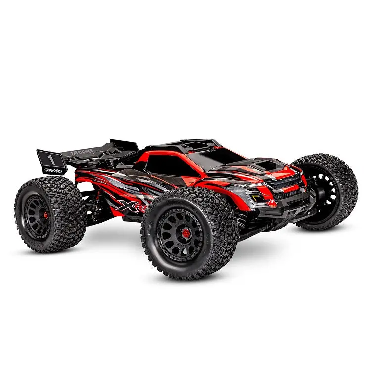 Traxxas Xrt Red 8S Extreme Brushless X-Truck With Tqi 2.4Ghz Radio And Tsm - 78086-4Red 1