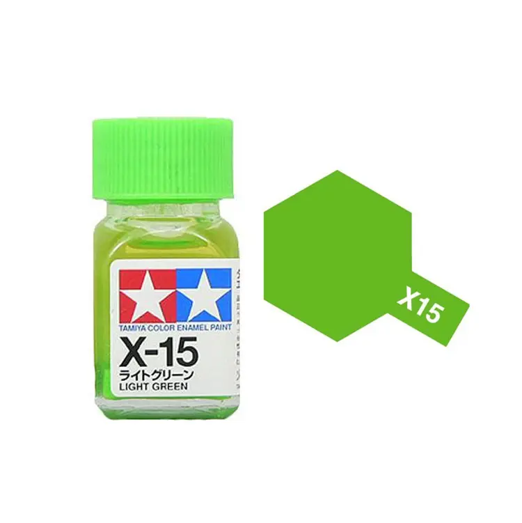 Tamiya X-15 Light Green Enamel 10Ml - 80015 1