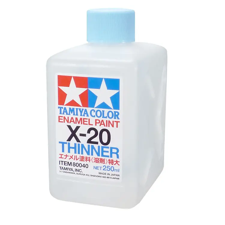 Tamiya Enamel Thinners X-20 250Ml - 80040 1