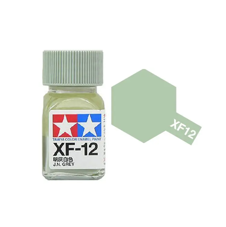 Tamiya Xf-12 J.N. Grey Enamel 10Ml - 80312 1