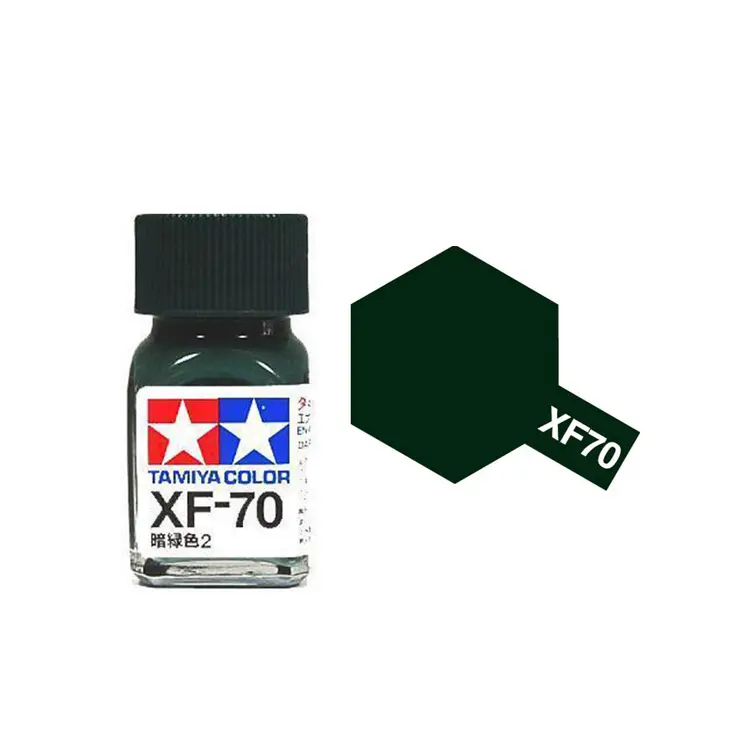 Tamiya Xf-70 Dark Green 2 Ijn Enamel 10Ml - 80370 1