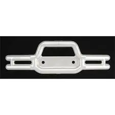 Rpm Traxxas Revo Tubular Front Bumper Metallic Silver - 80456 1