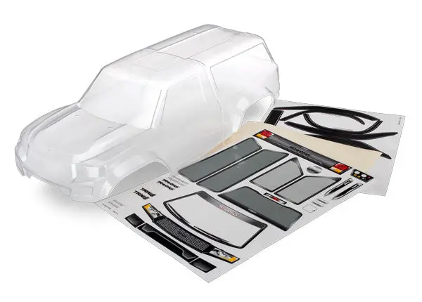 Traxxas Clear Body Shell W/ Canopy Suit Trx-4 Sport - 8112 1