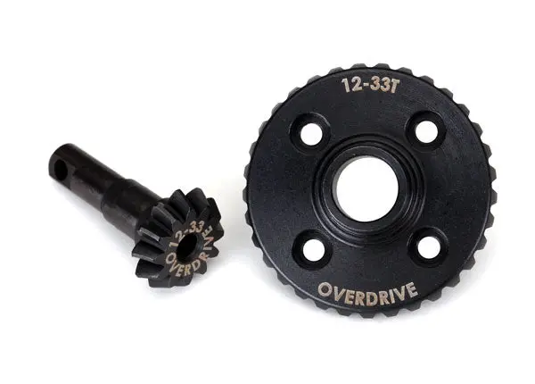 Traxxas Overdrive 12T Diff Pinion And 33T Ring Gear Suit Trx-4/ 6 - 8287 1