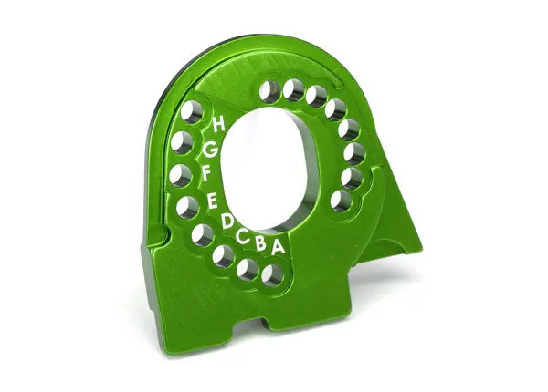 Traxxas Motor Plate Green 6061-T6 Aluminium Suit Trx-4/ 6 - 8290G 1