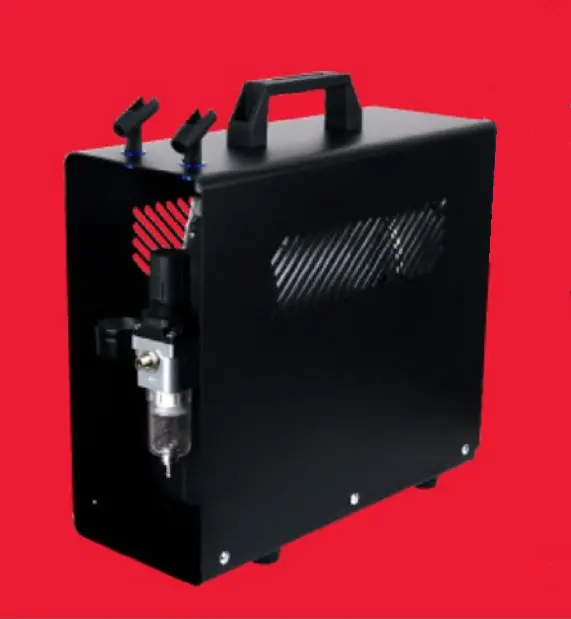 Delta 3L Air Compressor W/ Auto Stop/Start, Regulator & Moisture Trap - Dl84005 1