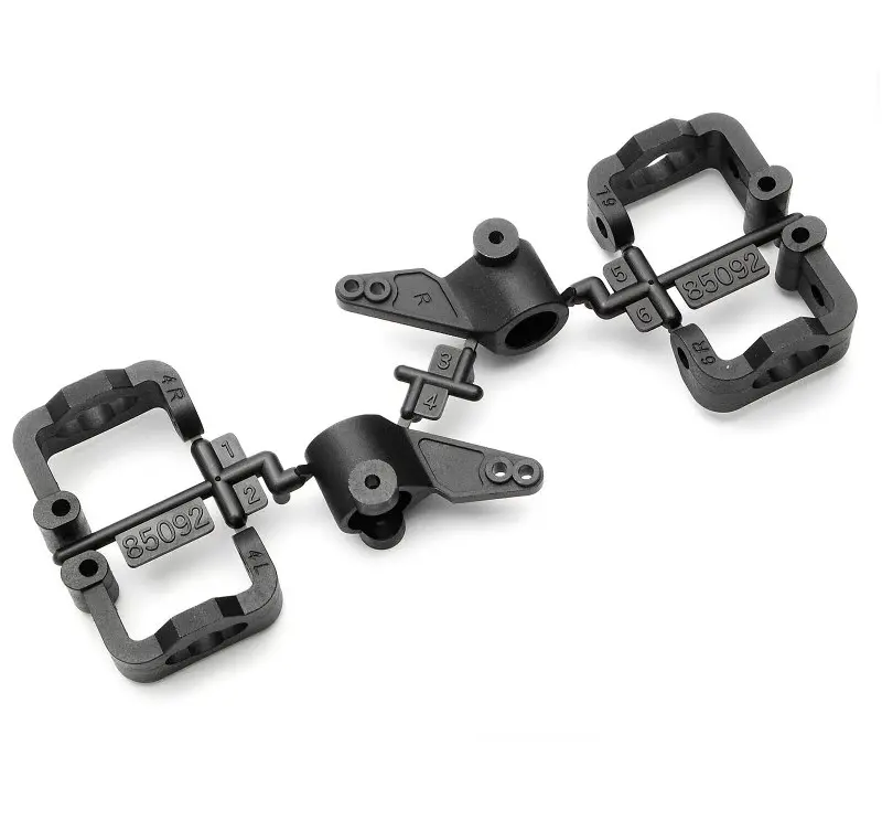 Hpi Front Steering Arms & C-Hubs, 4Deg & 6Deg Suit Sprint 2 6Pcs - Hpi-85092 1