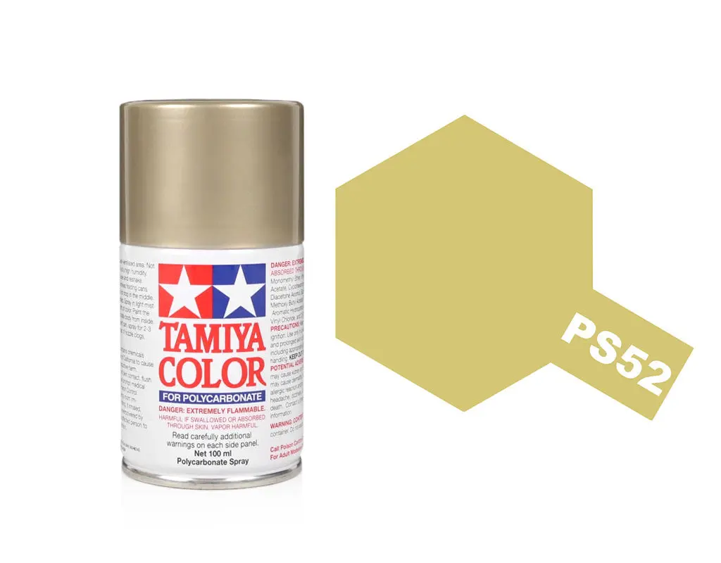 Ps-52  Champagne Gold Polycarbonate Spray Paint 1