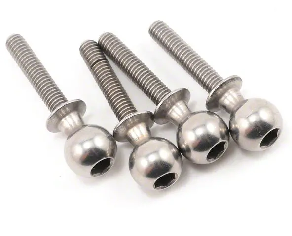 Hpi 10X34mm Screw-In Pivot Balls 4Pcs - Hpi-86412 1