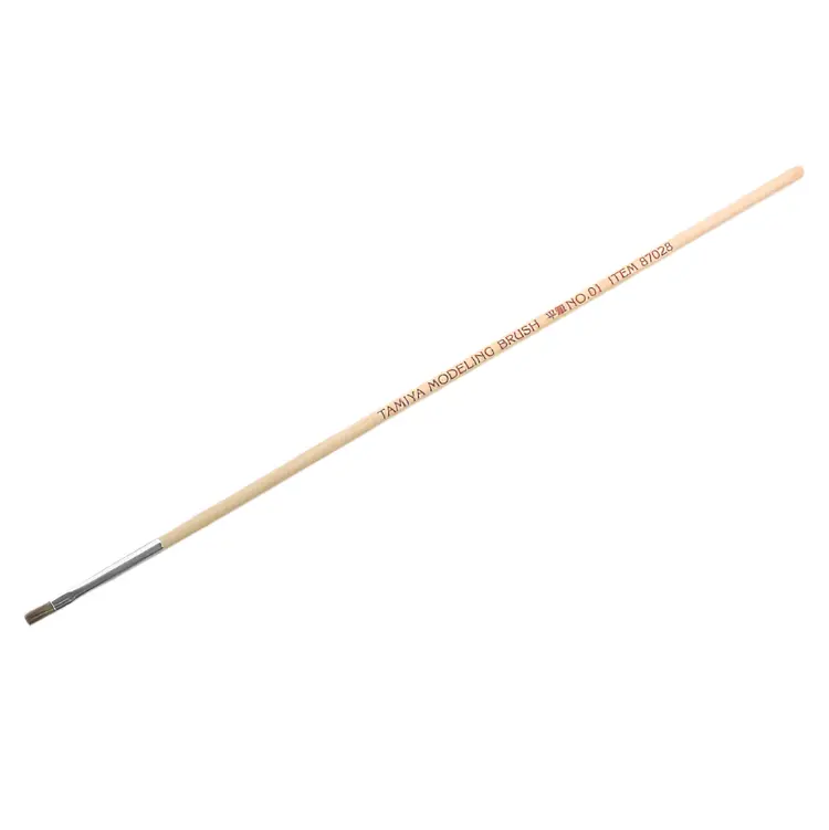 Tamiya No.1 Flat Brush - 87028 1