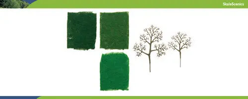 Hornby Starter Tree Kit Deciduous Tree - 8943 1