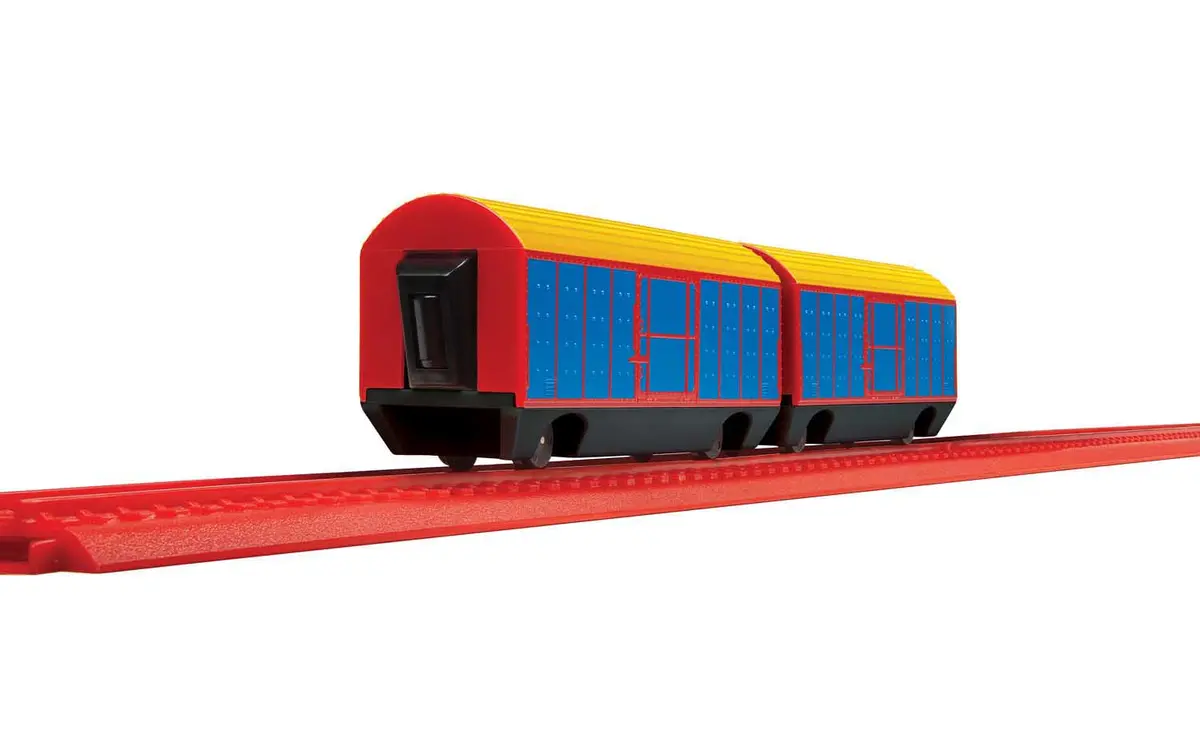 Hornby Playtrains Express Goods 2X Closed Wagon Pack - R9316 2