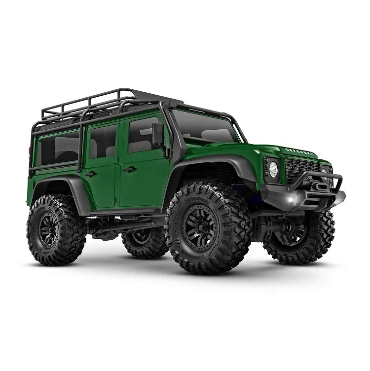 Traxxas Trx-4M 1:18 Defender Trail Truck Green With Tq 2.4Ghz Radio, 87T Brushed Motor, Lipo Battery & Charger - 97054-1Grn 1