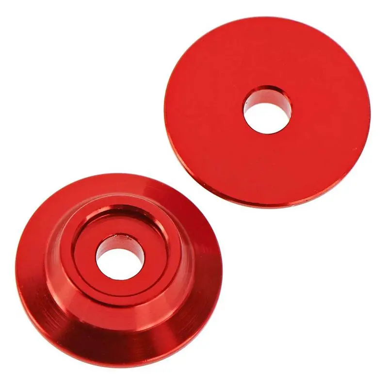 Arrma Wing Mount Buttons Red Aluminium 2Pcs Ar320215 - Arac9690 1