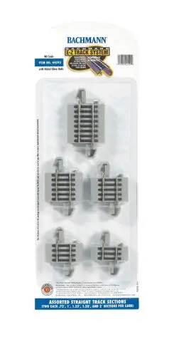 Bachmann 5 Asstd. Straight Track Shorts 2Pcs/Ea Ho - Bac44592 1