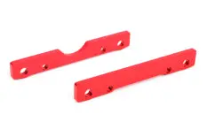 Team Corally Red Aluminium Front Suspension Arms Mounts 2Pcs - C-00180-240 1