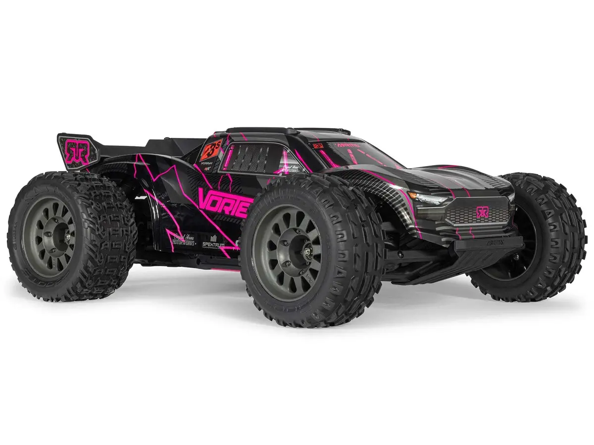 1/10Th Vorteks 223S Dsc 2Wd Rtr Brushless Stadium Truck- Pink * 2