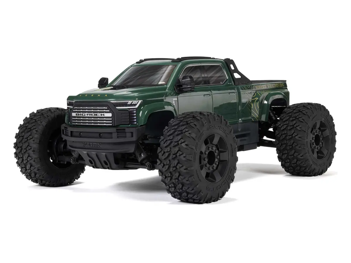 Big Rock 4X4 223S Blx Brushless Monster Truck 1/10Th Ready To Run - Green * 1