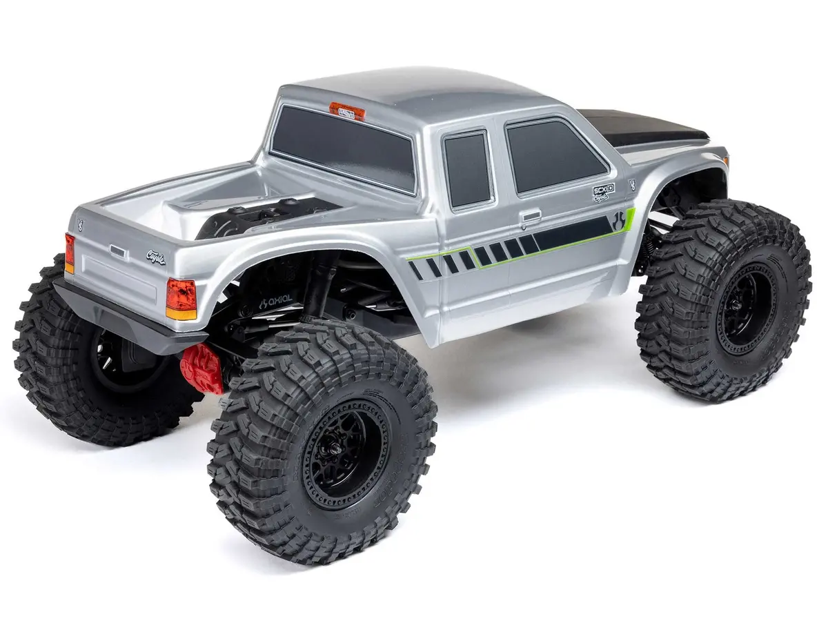 Scx10 Iii Coyote 4X4 1/10Th Brushed Rtr Rock Crawler - Silver * 2