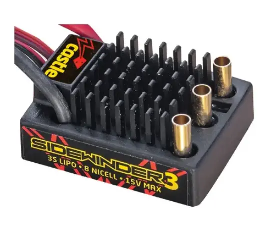 Castle Creations Sidewinder 3 Sensorless 2-3S Brushless Esc - Cse010011500 1