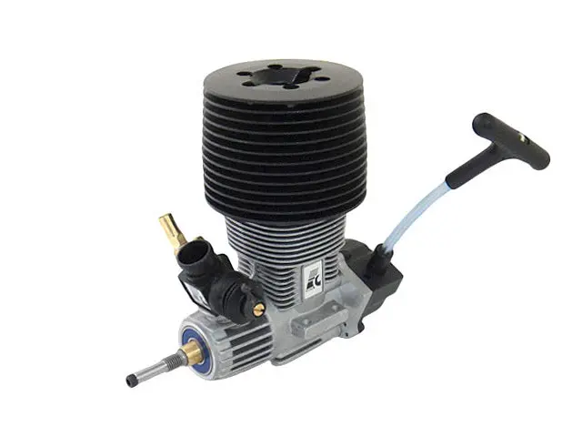 Force .46 Car Engine W/ Rear Exhaust, Carby & Pull Start - Fe-4604A 1