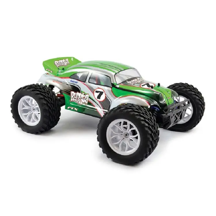 Ftx Bugsta Brushless 1:10 4Wd Green Monster Truck W/ 2.4Ghz Radio, 2950Kv Motor, Lipo Battery & Gt-B3 Charger - Ftx-5545 2