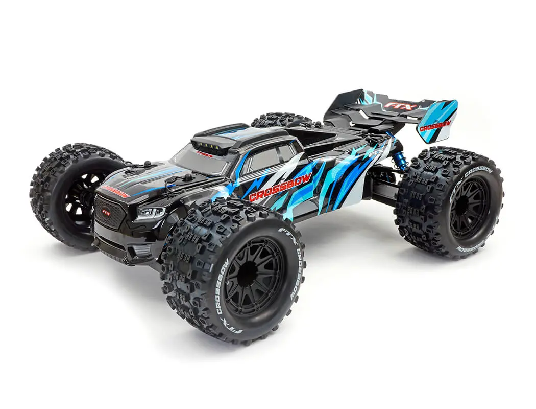 Crossbow 1/10Th Brushless Truggy Truck Rtr - Blue 1