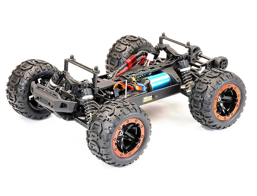 Tracer 1/16Th Electric Brushless 4Wd Monster Truck Ready To Run - Red 2